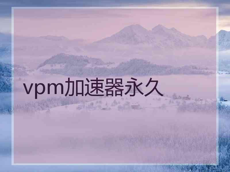 vpm加速器永久