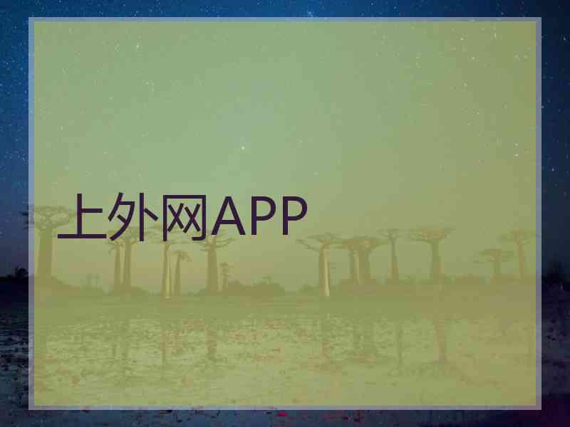 上外网APP