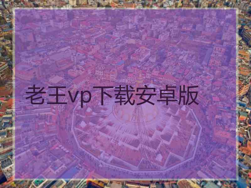 老王vp下载安卓版