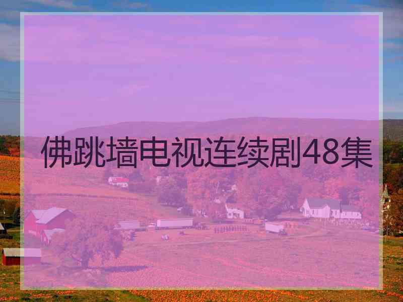 佛跳墙电视连续剧48集