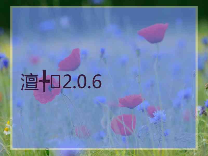 澶╄2.0.6