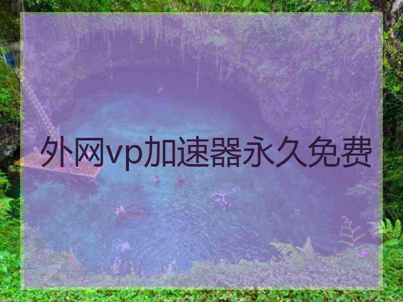 外网vp加速器永久免费