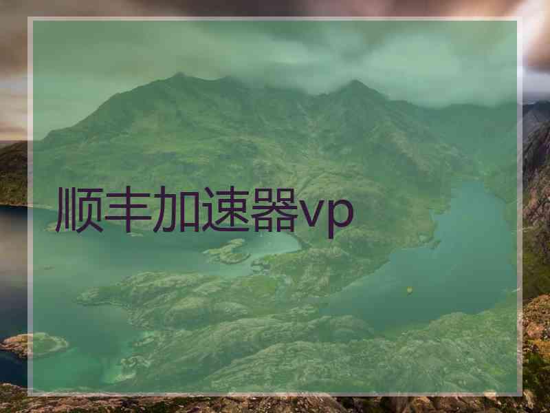 顺丰加速器vp