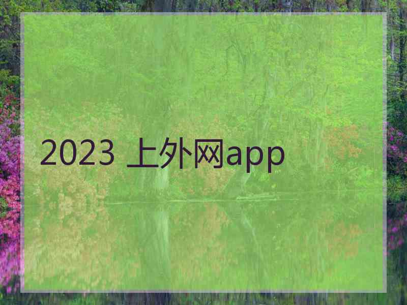 2023 上外网app