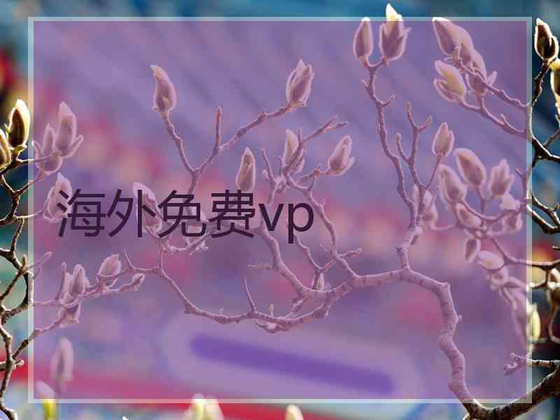 海外免费vp