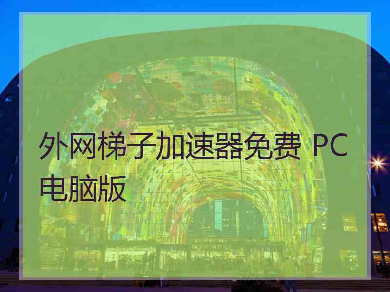 外网梯子加速器免费 PC电脑版