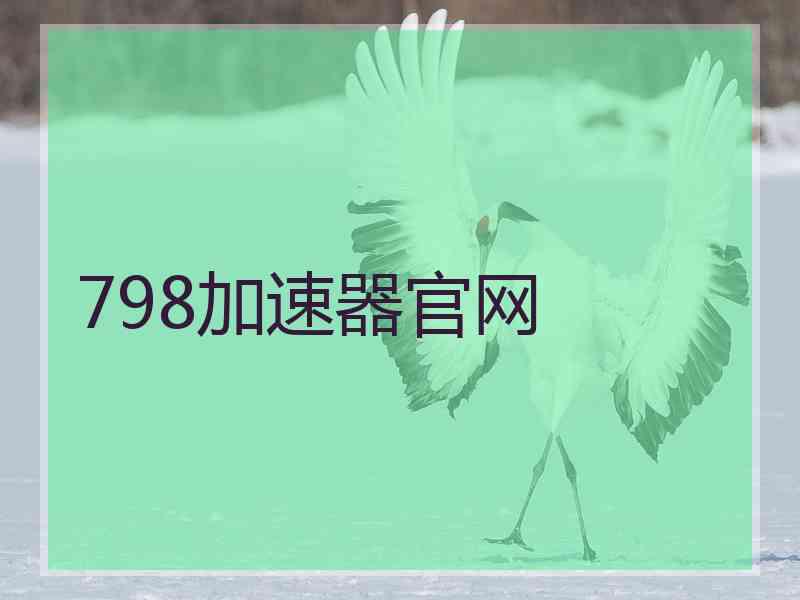 798加速器官网