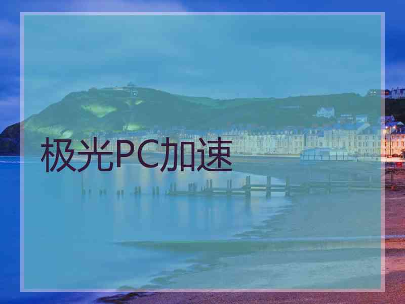 极光PC加速