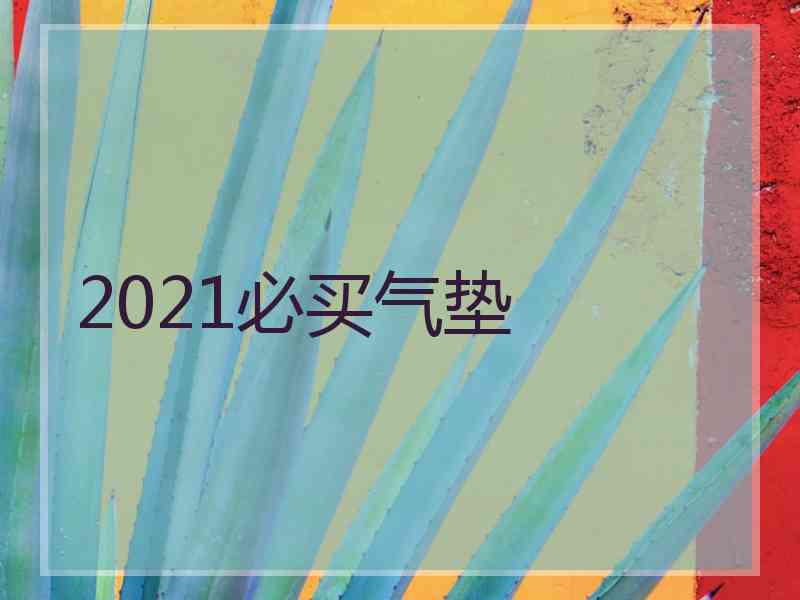 2021必买气垫