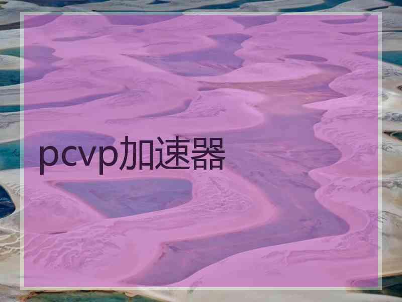 pcvp加速器