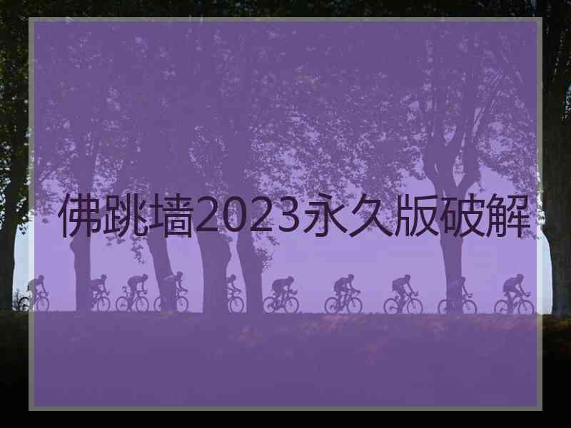 佛跳墙2023永久版破解