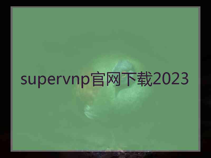 supervnp官网下载2023