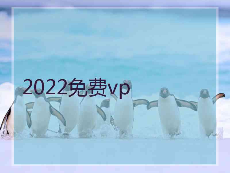 2022免费vp