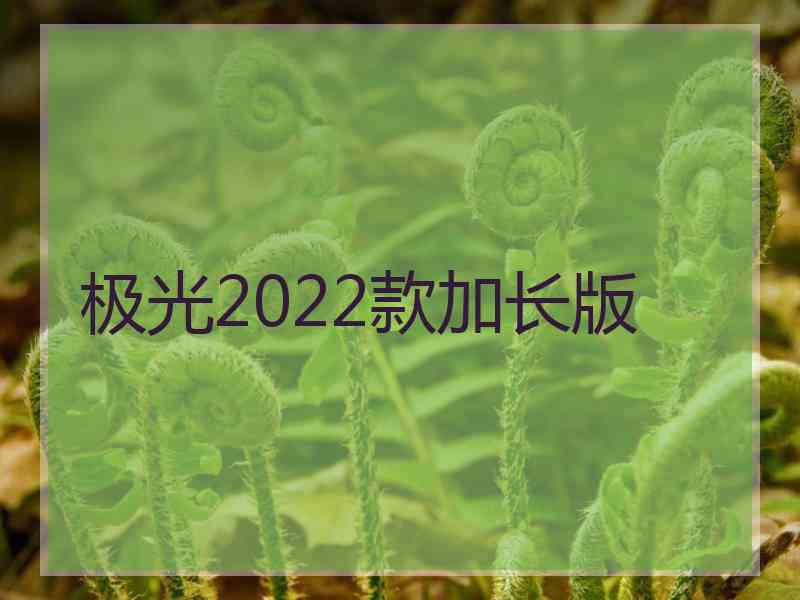 极光2022款加长版