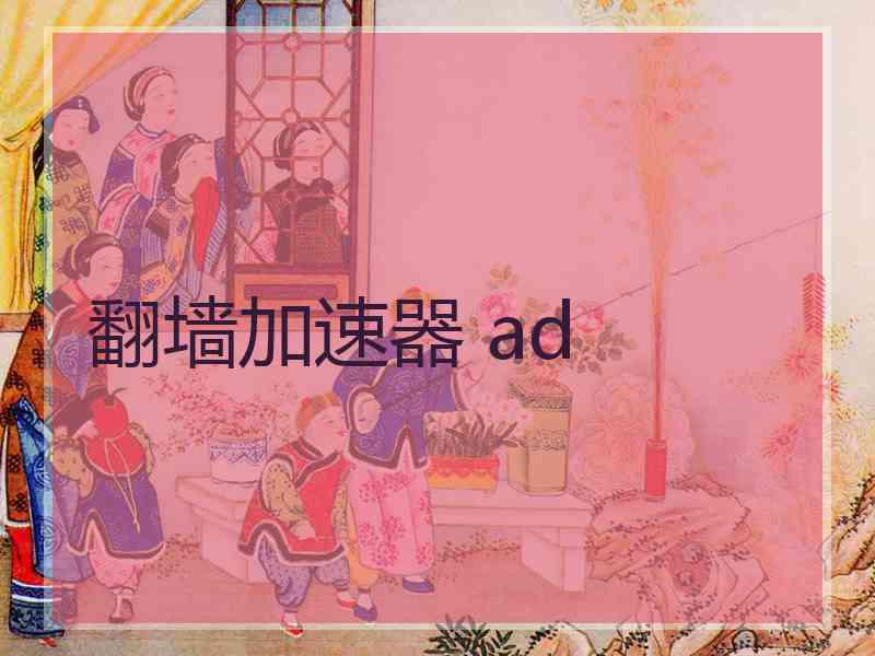 翻墙加速器 ad