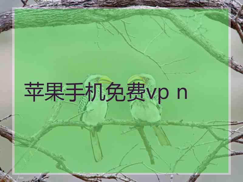 苹果手机免费vp n