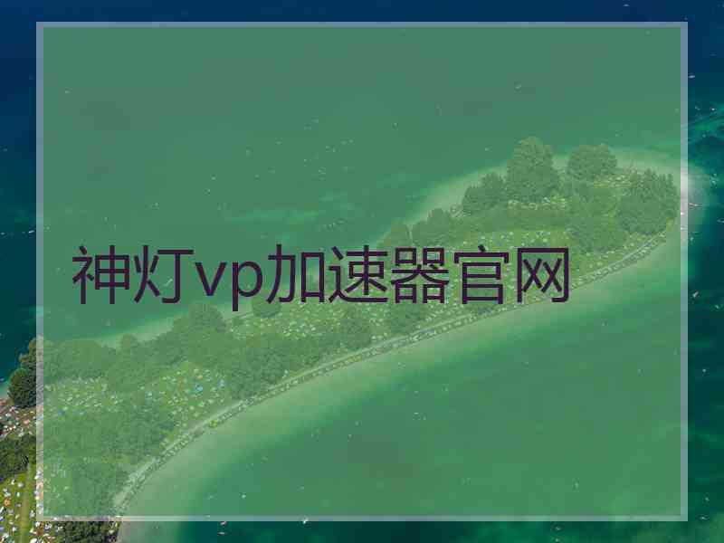 神灯vp加速器官网