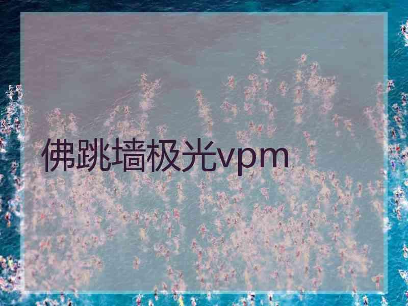 佛跳墙极光vpm