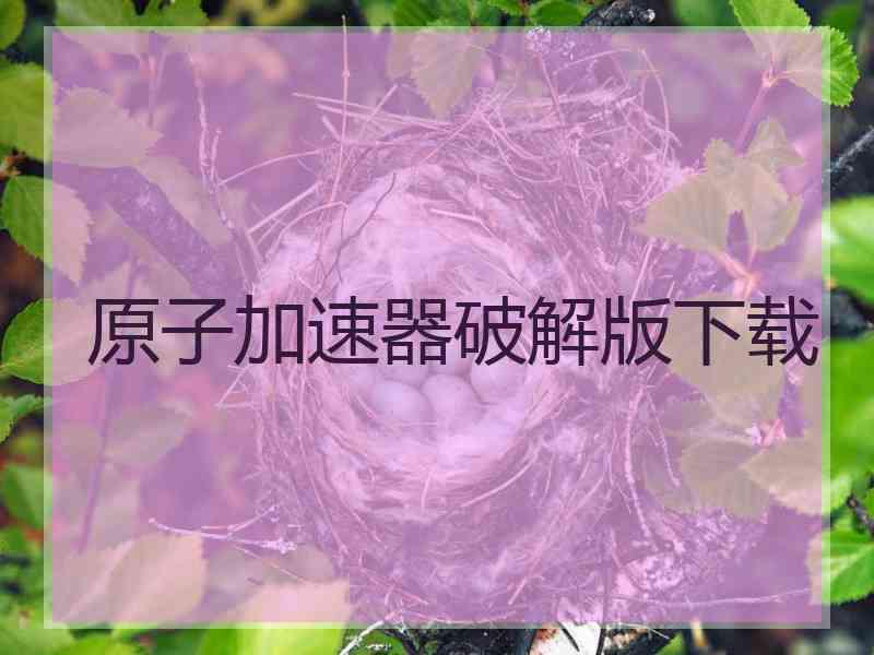 原子加速器破解版下载