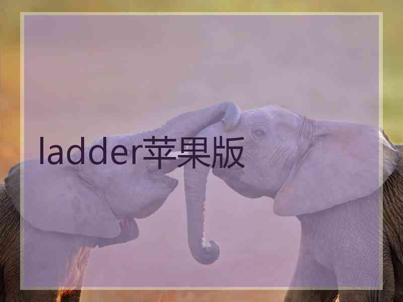 ladder苹果版