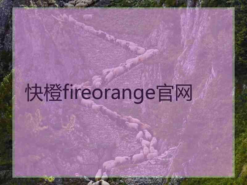 快橙fireorange官网