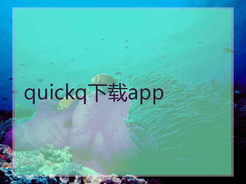 quickq下载app