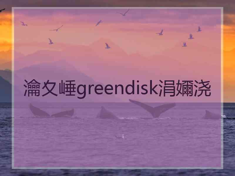 瀹夊崜greendisk涓嬭浇