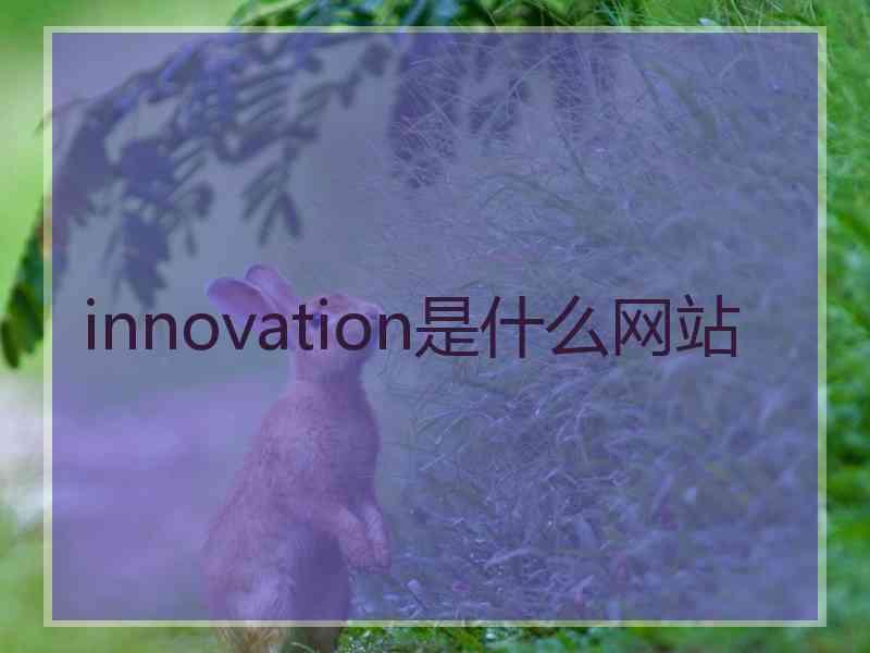 innovation是什么网站