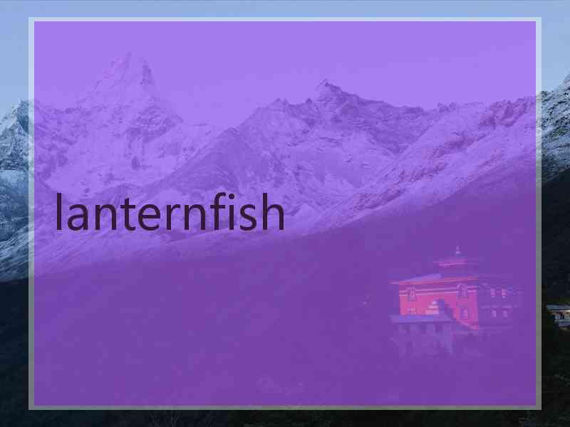 lanternfish