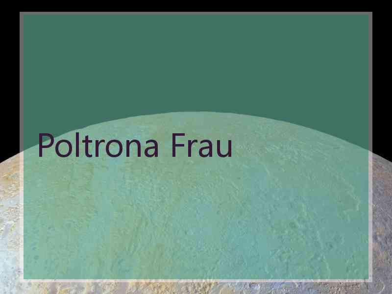 Poltrona Frau