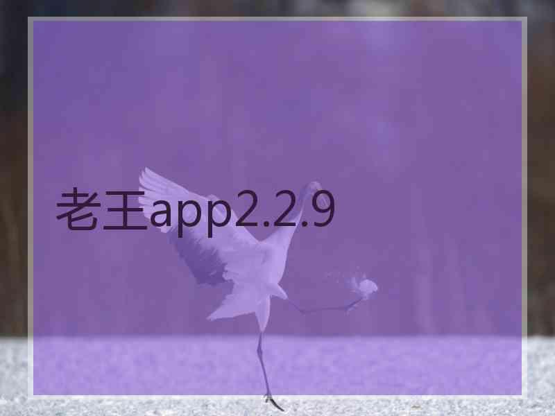 老王app2.2.9