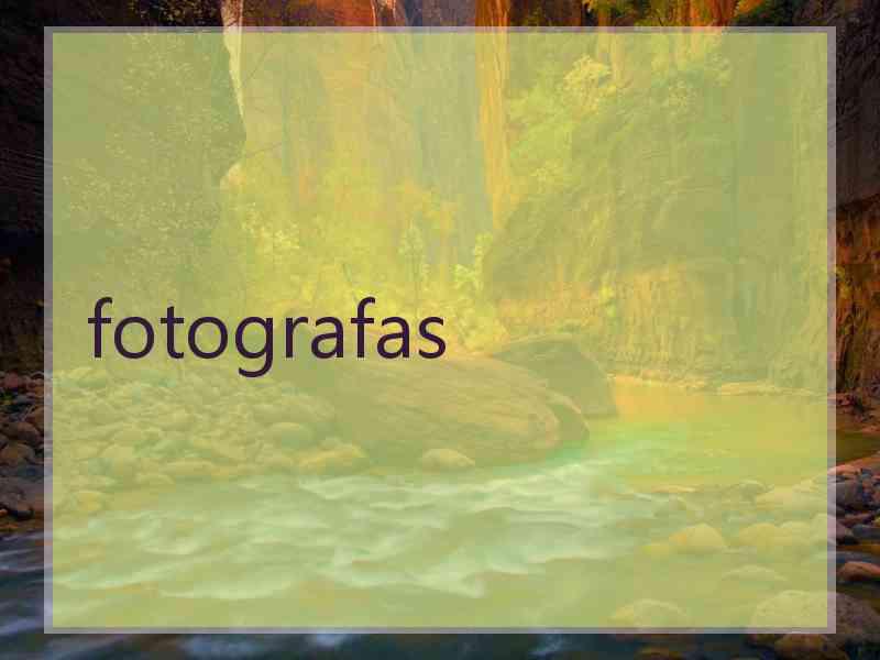 fotografas