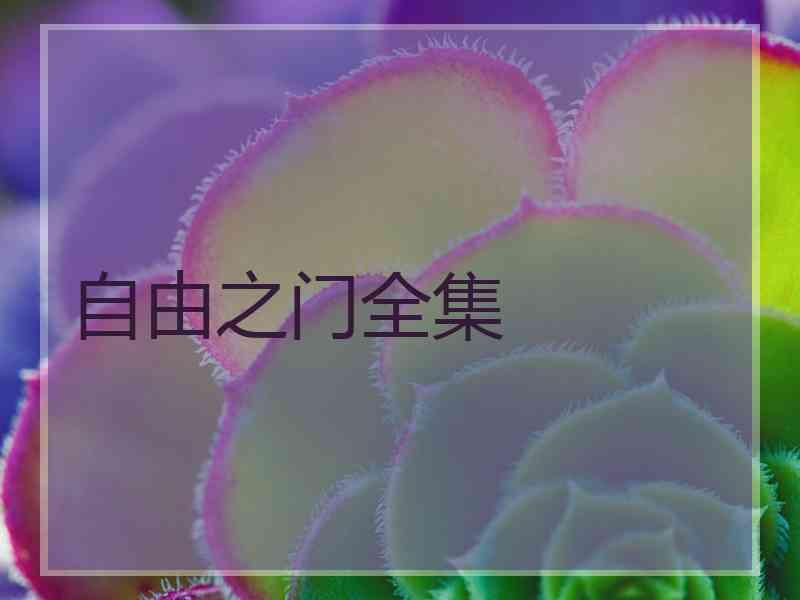 自由之门全集