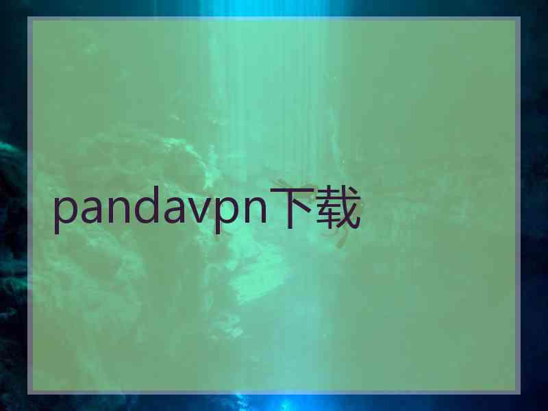 pandavpn下载