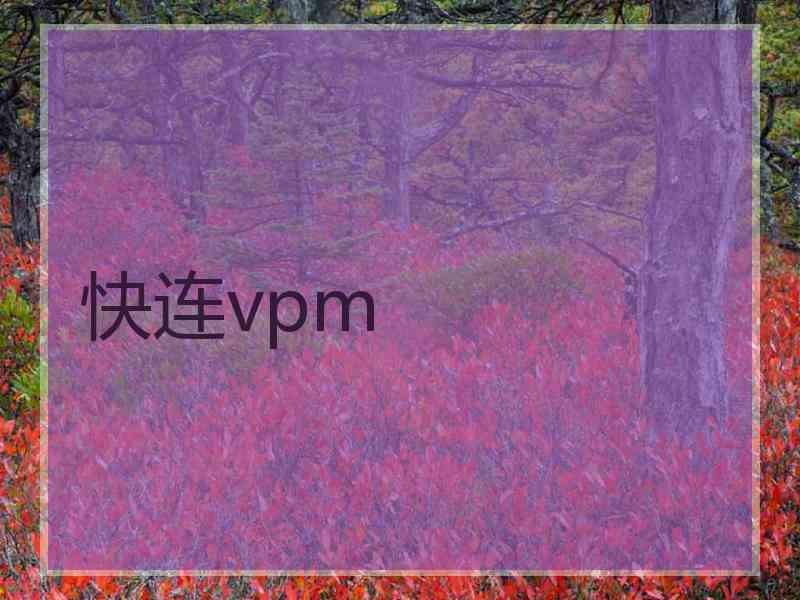 快连vpm