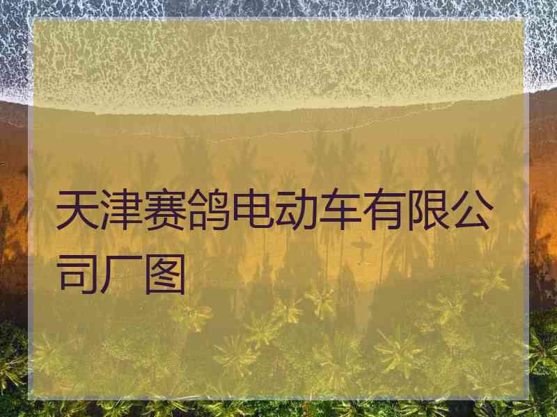 天津赛鸽电动车有限公司厂图