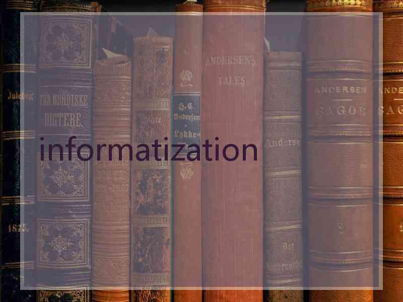 informatization