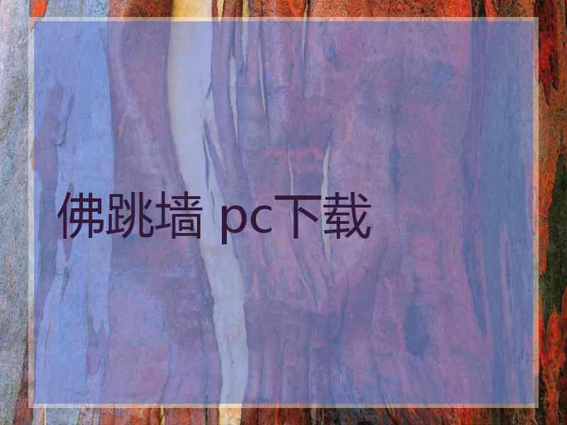 佛跳墙 pc下载