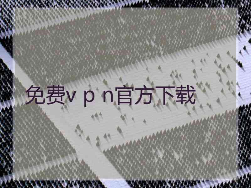 免费v p n官方下载