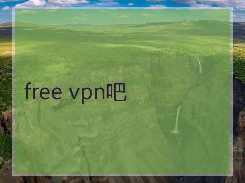 free vpn吧