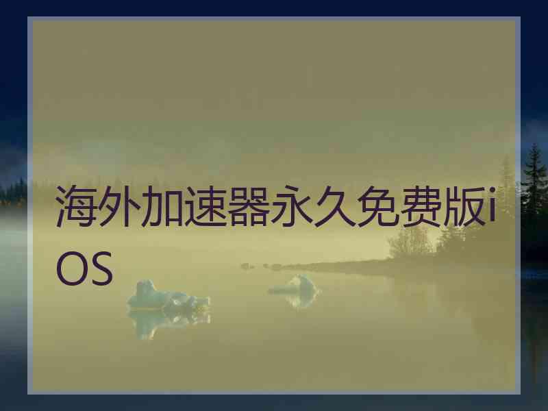 海外加速器永久免费版iOS