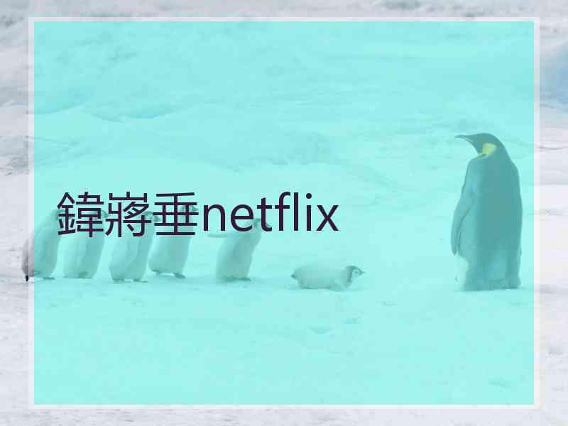 鍏嶈垂netflix