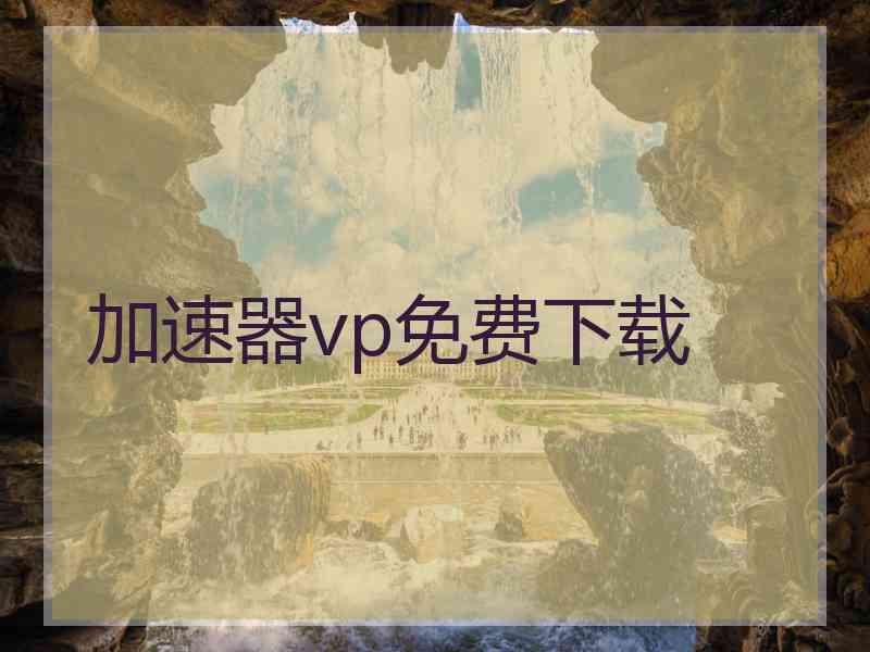 加速器vp免费下载