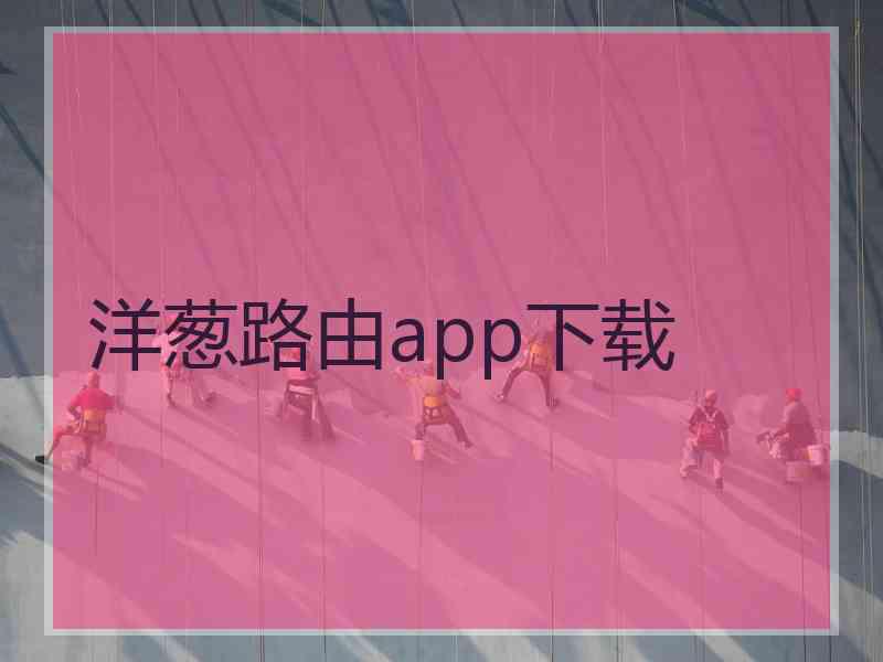 洋葱路由app下载