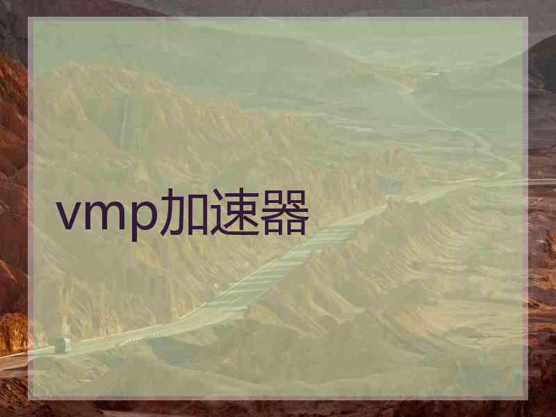 vmp加速器