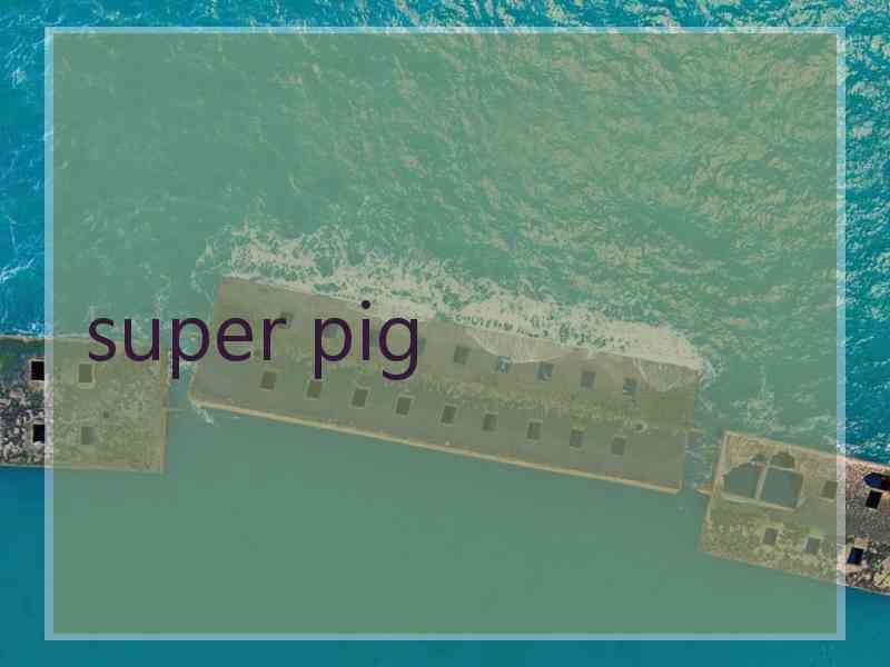 super pig