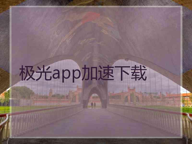 极光app加速下载