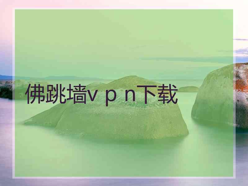 佛跳墙v p n下载