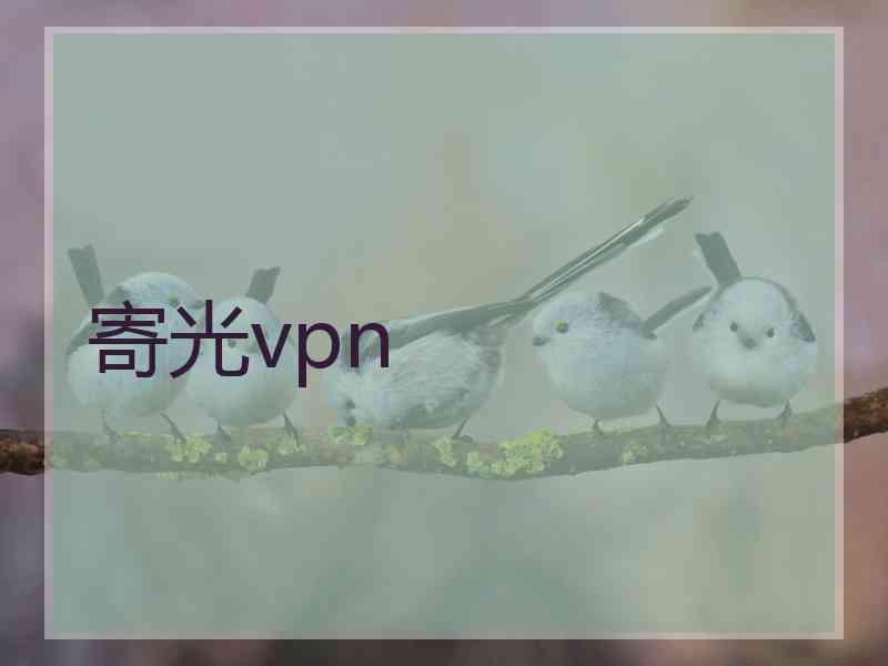 寄光vpn