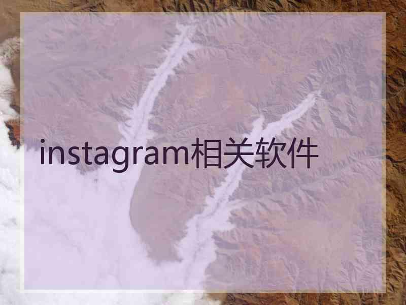 instagram相关软件